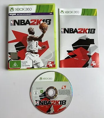 NBA 2K18 Xbox 360 Complete • $59.99