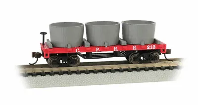 Bachmann N Scale 15552 Central Pacific - OLD-TIME WATER TANK CAR HH • $19.99