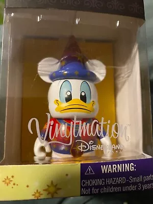 Disney Vinylmation 3  Paris Exclusive 20th Anniversary Wizard Donald Duck Figure • $12.50