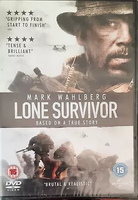 Lone Survivor DVD 2013 Mark Wahlberg Brutal & Realistic Cert 15 Brand New Sealed • £4.99