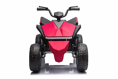 POSHO Large 12V Adventure Electric ATV Quad Bike For Kids - Rose REd • $240