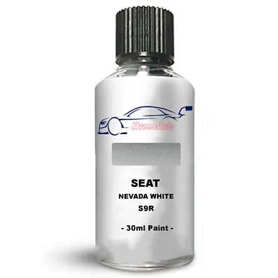 Touch Up Paint For Seat Leon Nevada White S9R Ls9R Stone Chip Brush • £6.75