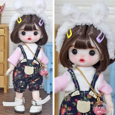 Lovely BJD Doll 1/8 SD Dolls 6 Inch Ball Jointed Doll DIY Toys Gift For Girls • $46.50