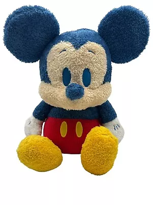 Disney Parks Weighted Emotional Support Blue Mickey Mouse Plush Doll Toy 14” • $29.99