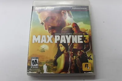 Max Payne 3 (Sony PlayStation 3 2010) CIB • $13.99