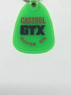 Castrol Motor Oil Plastic Keychain Key Ring Accessory • $17.50