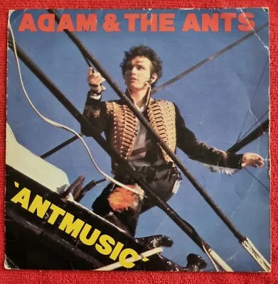 Adam And The Ants - Ant Music - 7  Vinyl Record 1980 New Wave Pop Rock Post Punk • £1.99
