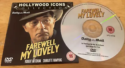 ** FAREWELL MY LOVELY ** Robert Mitchum - Charlotte Rampling - 1975  DVD VGC • £3.49