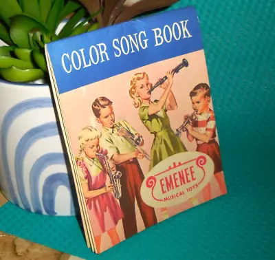 Vintage Emenee Musical Toys Song Book Pamphlet • $9.99