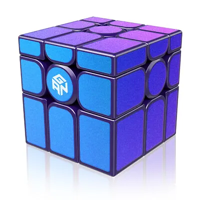 Gan 3x3x3 Magnetic Speed Mirror M Cube Antistress Professional Puzzle Toys • $20.89