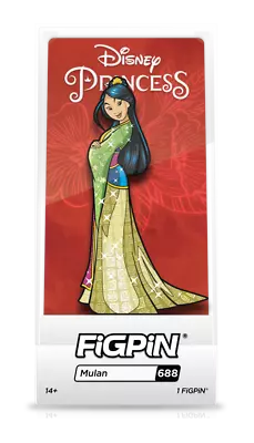 MULAN DISNEY PRINCESS Classic Collectable Pin FIGPIN #688 • $11.99