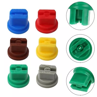 10x Fan Nozzle Spraying Tips Atomizing Nozzle For Knapsack Sprayer Boom Sprayer • $7.46