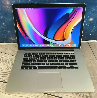 Apple Macbook Pro 15 Laptop | Quad Core I7 + 8GB RAM + 512GB SSD | OS Catalina • $265.05
