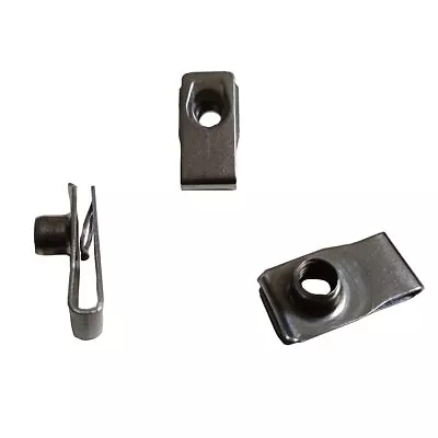 M8 Long Stainless Steel U -Style Clip-On NutU-Type Fasteners (Pack Of 20) • $27.42