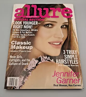 Jennifer Garner April 2007 ALLURE MAGAZINE Madonna H&M Ad • $30