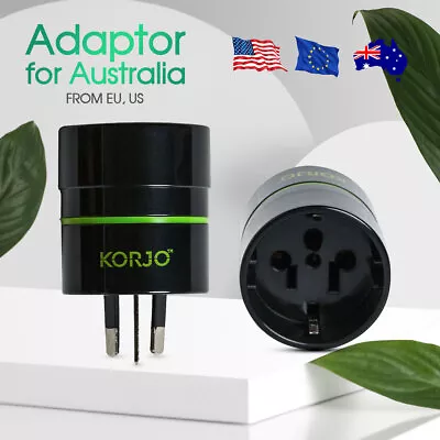 $11.99 • Buy Korjo Adapter For Australia - Europe, USA To Aust