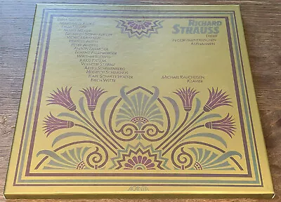 Richard Strauss Lied Edition MICHAEL RAUCHEISEN ERNA BERGER ACANTA 3LP BOX MINT • $69.99