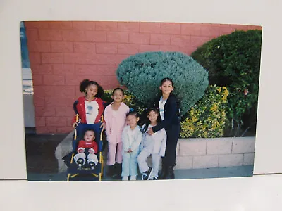 Vintage Found Photograph Color Original Art Old Photo Girls Sisters Snapshot Pic • $5.35