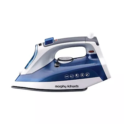 Morphy Richards Super Glide 2000-Watt Steam Iron (Blue)- Free Shipping • $74.39