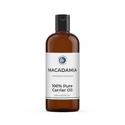 Mystic Moments | Macadamia Organic Carrier Oil  - 100% Pure - 500ml • £11.95