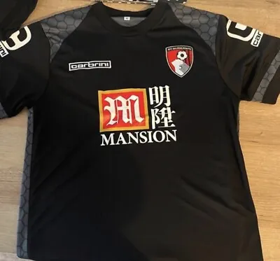 2014-15 Bournemouth Training (M) Shirt Jersey Mansion Carbrini • £26.99