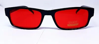 Vintage OG 64's Oldschool  Men's Red Lens   Sunglasses  • $9.95