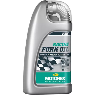 Motorex Motorcycle Racing Fork Oil W/3D Response | 2.5W | 1 Liter | 154035 • $30.96
