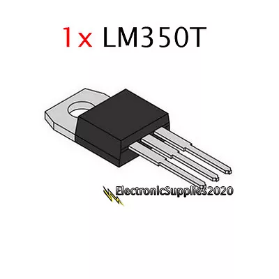 LM350 LM350T Adjustable Voltage Regulator IC - USA Fast Shipping • $9.89