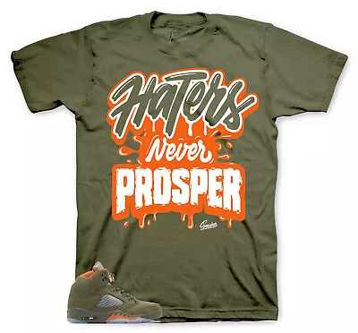 Shirt To Match Jordan 5 Olive Shoes - Prosper Tee • $23.99