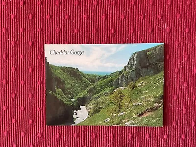 Postcard Cheddar Gorge Nr Cheddar Somerset. • £0.99