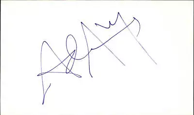 Adam Ant Signed Auto 3x5 Index Card Adam And The Ants • £142.48