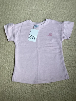 £2 • Buy BNWT Zara Baby Girl Pink T-shirt Sweater Dress 12 18 Months