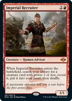 Imperial Recruiter - X1 - Modern Horizons 2 - M281/303 - 4RCards • $4.95