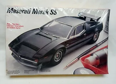 Testors Maserati Merak SS 1:24 #386 Sealed In Original Shrink Wrap • $38.99