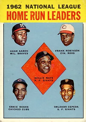 1963 Topps Baseball Assorted Singles U-pick #3-85 • $2