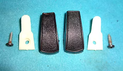 1968-71 Mopar A B C E-body Interior Coat Hooks Black Color 1-pair Vgc Orig Used • $29.95