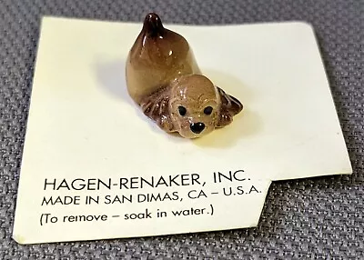 Vintage Hagen Renaker - Cocker Spaniel Puppy Head Down Mini Figurine • $15