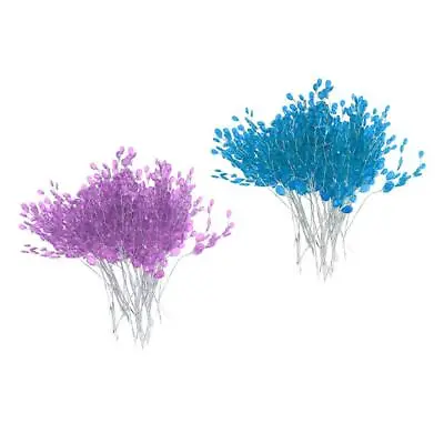 100pcs Artificial Acrylic Dried Flower Bouquet For Home Bridal Decoration • $35.72