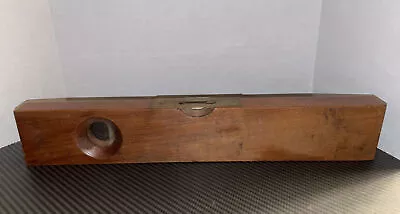 Vintage Collectible Carpenter 12  Wooden Level Act Level Co Made In Usa • $9.99