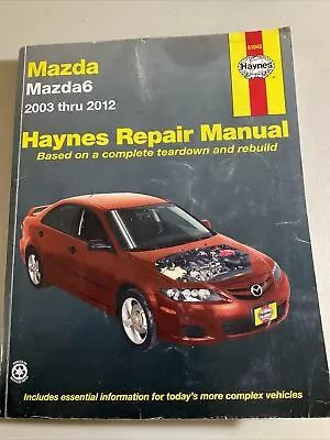 Haynes Repair Manual Mazda6 2003 - 2012 • $21