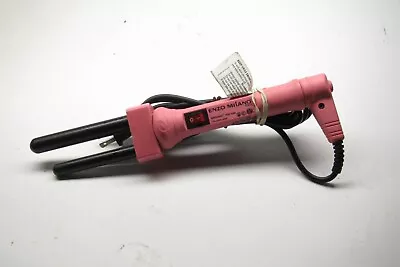 Clipless Enzo Milano Tribostatic Heat Sink BiTube Curling Iron Tested BI-1316-B • $24.95