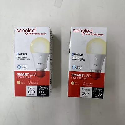 Lot Of 2 Sengled Smart Bluetooth Mesh Dimmable LED Light Bulb Works With Alexa • $8.49