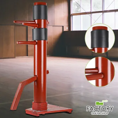 Wood Wing Chun Dummy Adjustable Target Training Kung Fu Man Chinese Martial Art • $429.96