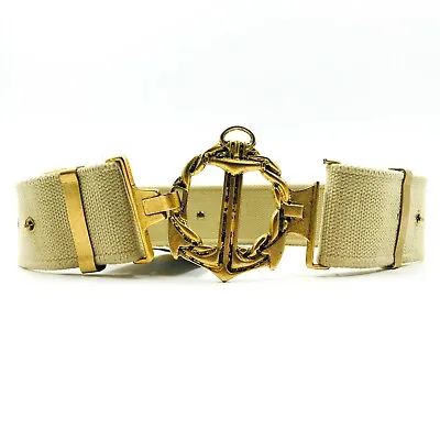 SPORTMAX Code By MAX MARA Canvas Designer Belt Size S M €159 • $37.43