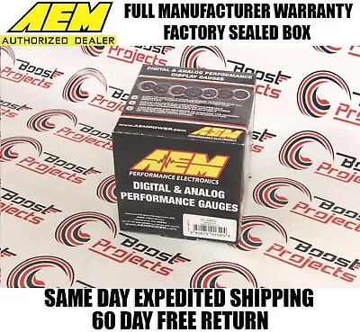 AEM Electronics Universal 52mm Voltmeter 8 To 18V LED Digital Gauge 30-4400 • $133.95