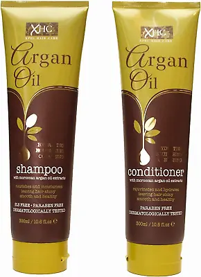 ARGAN OIL Shampoo & Conditioner Set LARGE 300ml Each • £6.56
