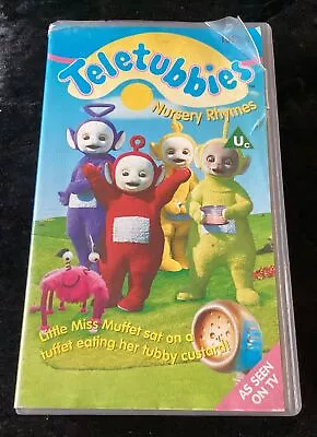 Teletubbies Nursery Rhymes VHS BBC Video - Children's Classic  G • $11.18