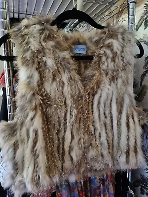 Kitson Los Angeles Rabbit Fur Gilet • £45