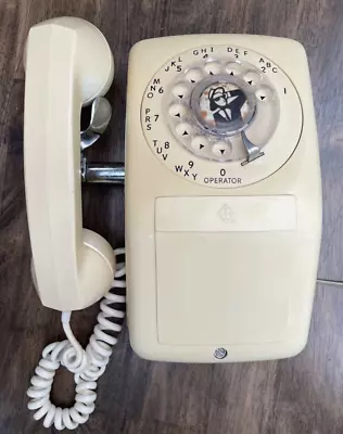 Vintage Automatic Electric AECO Telephone Rotary Dial Wall Phone Side Saddle • $49.95