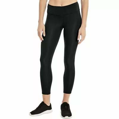 Marika Sport Yoga Workout Capri Size M Wicking Tummy Control Black • $15.68